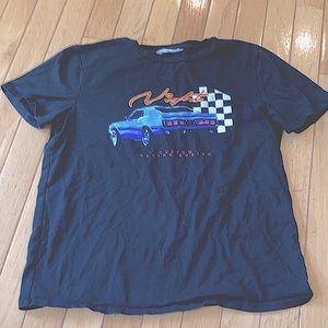 Black graphic t-shirt